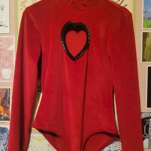 Lazy Oaf Heart Bodysuit